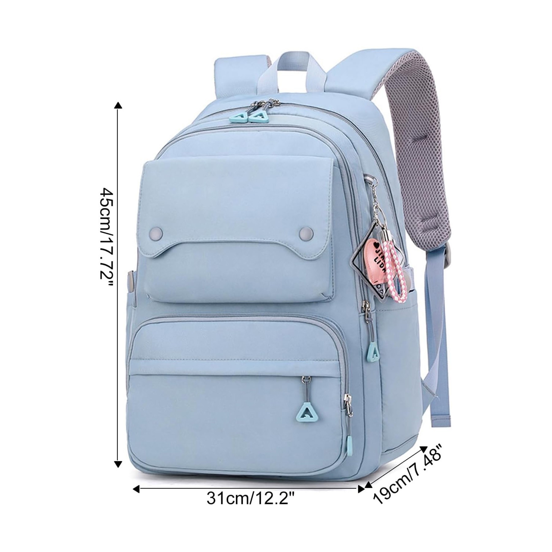 Girls Casual Backpack High Middle School Daypack 1