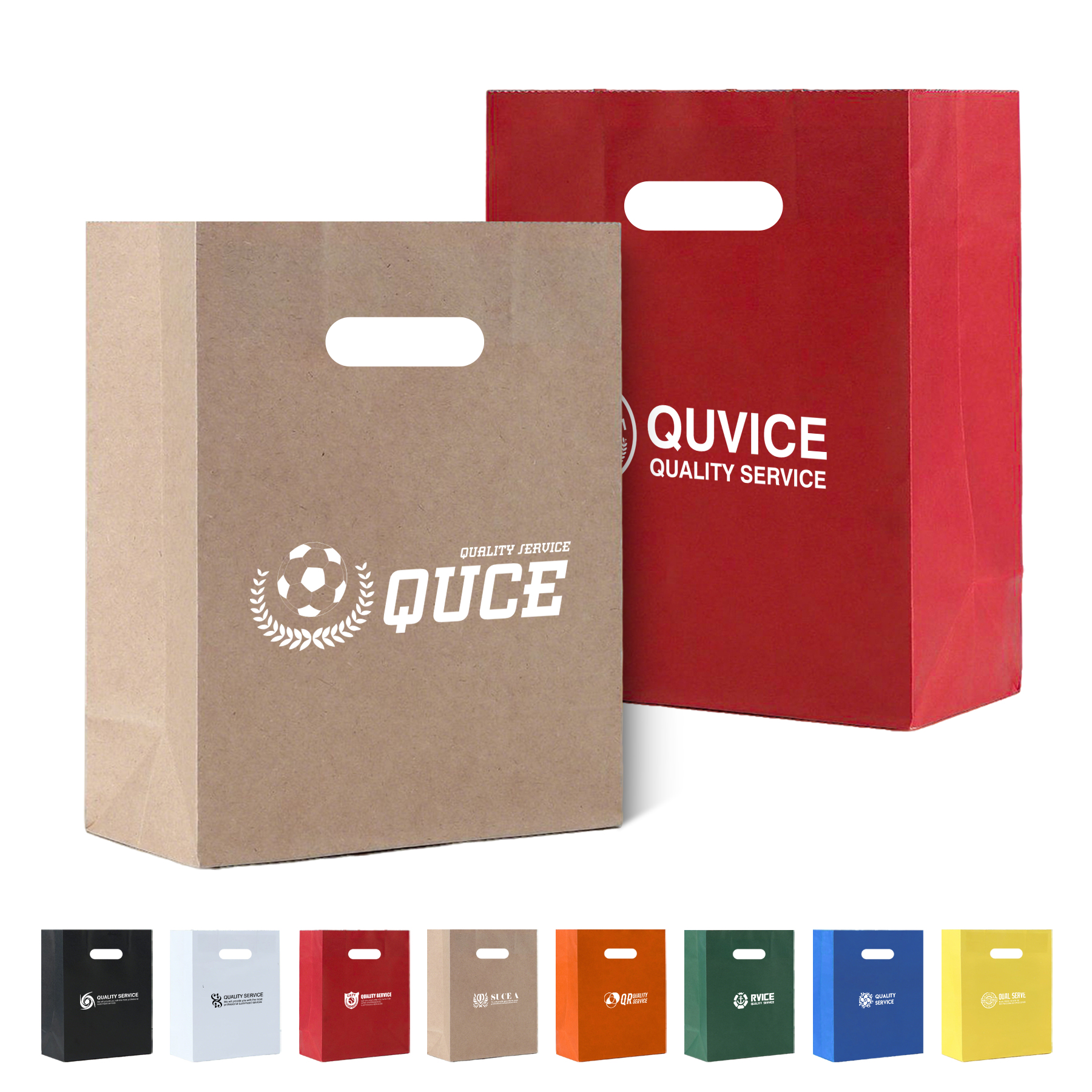 250gsm Vertical White Cardboard Tote Bag 7
