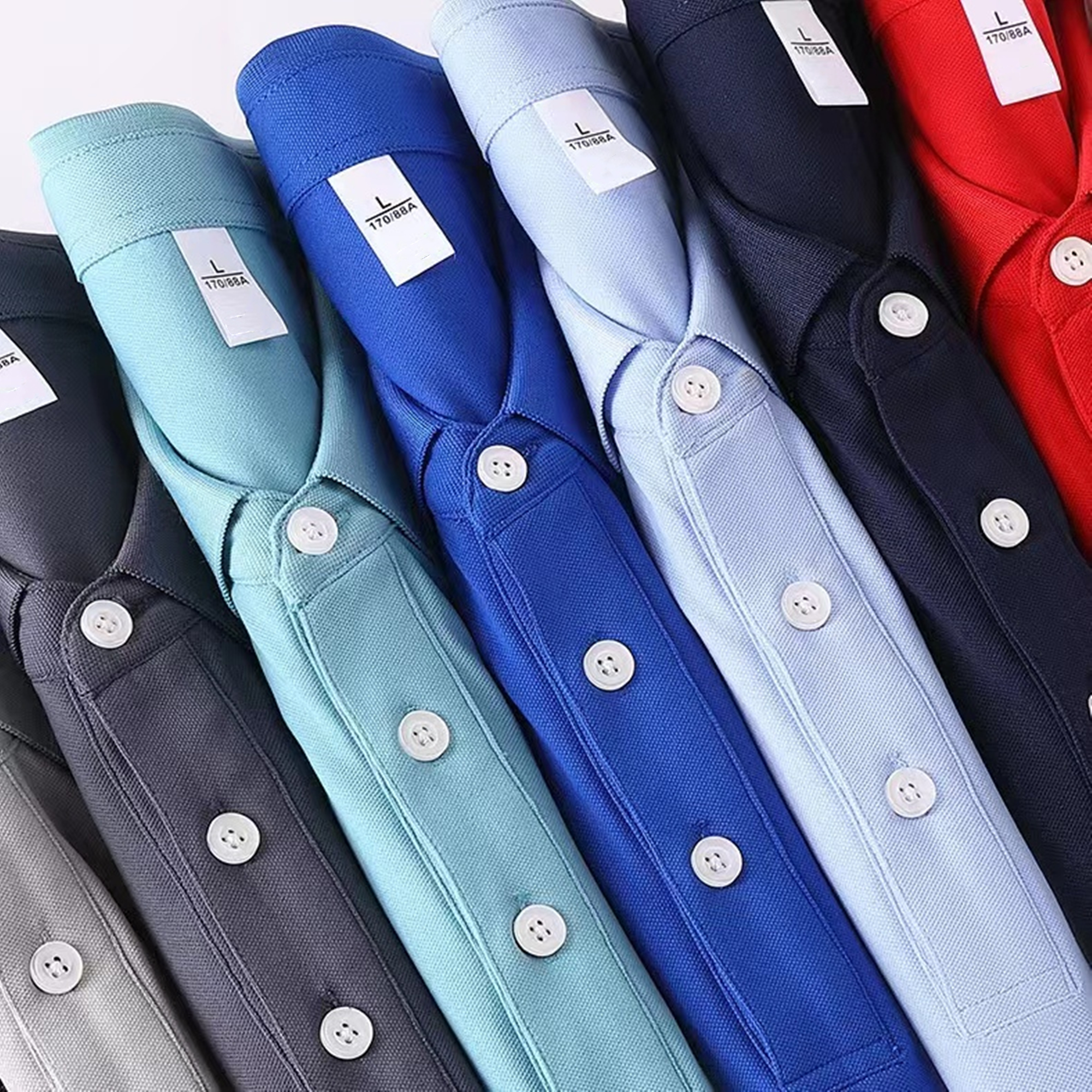 Unisex Short Sleeve Polo Shirts 2