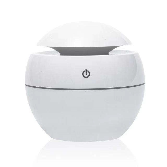 130Ml Usb Electric Air Humidifier Wood Grain 7 Color Lights 3