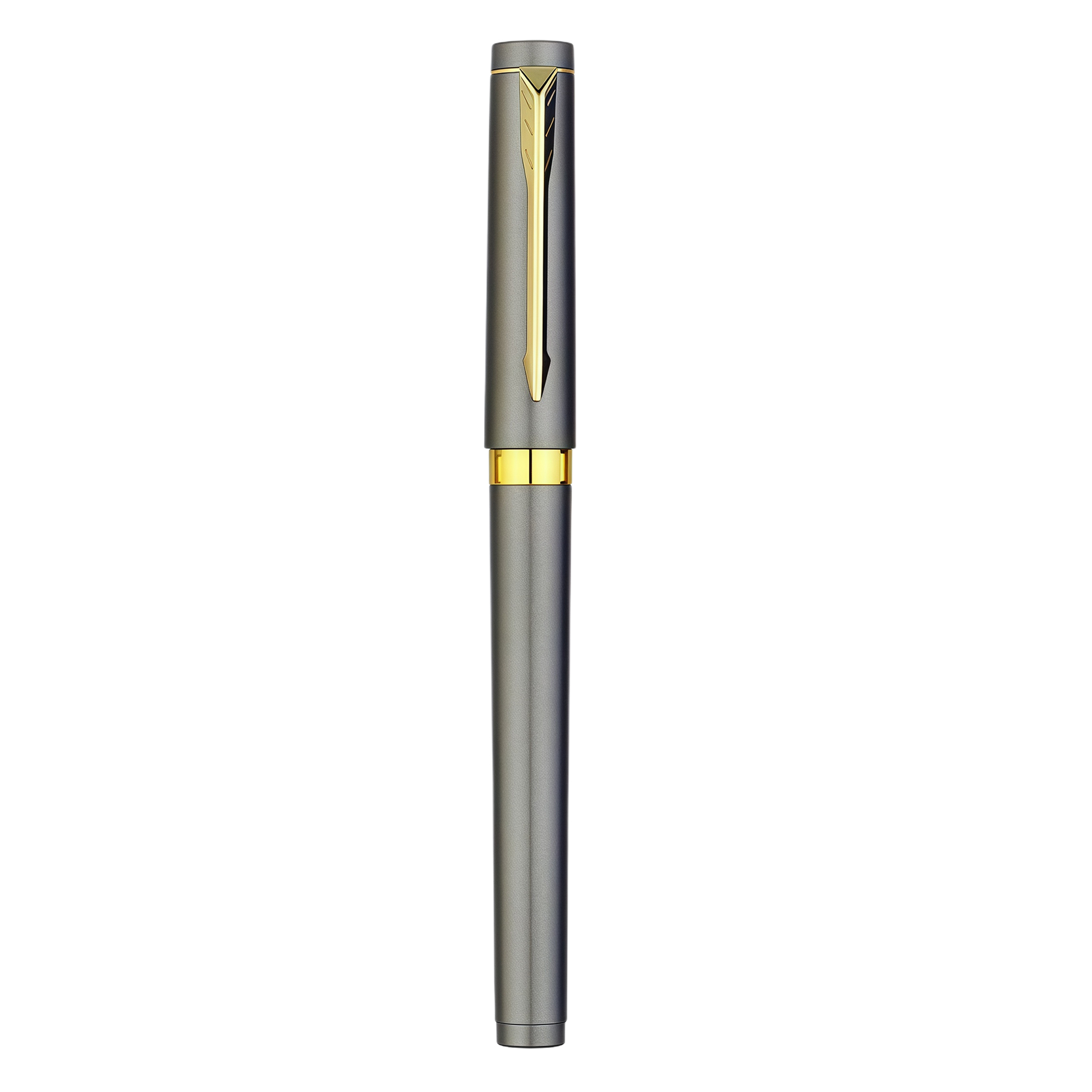 Premium 0.7mm Black Gel Pen with Large Ink Capacity - Smooth Writing Metal-like Finish 8