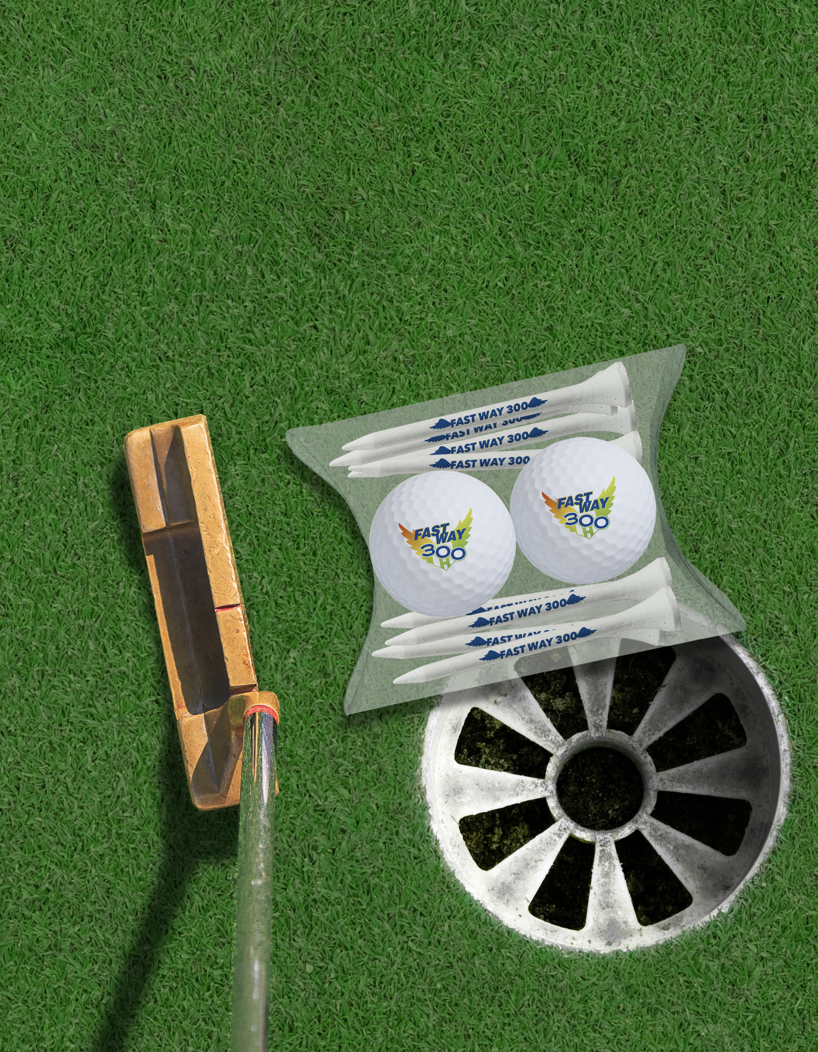 2-Ball 12-Tee Pillow Pack