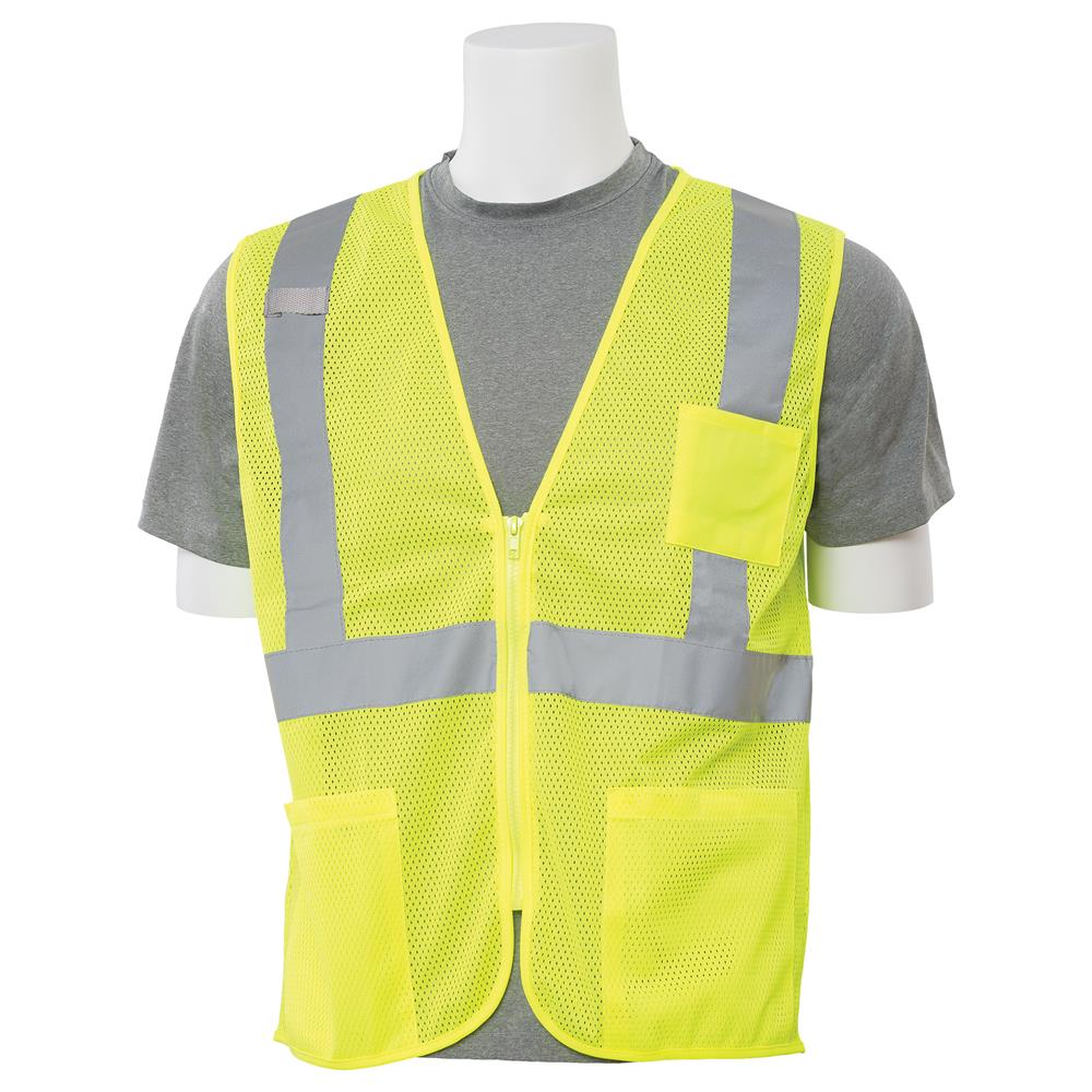 High Visibility Safety Vest, Printed Pocket 2