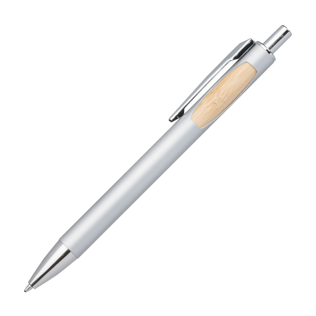 Sylvia Clicker Pen w/Bamboo Accent 5
