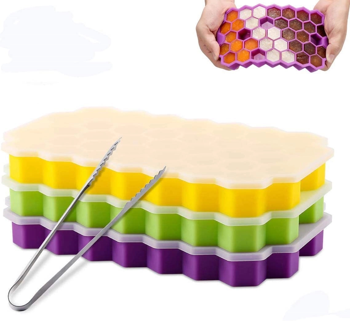 Honeycomb Silicone Ice Mould 2