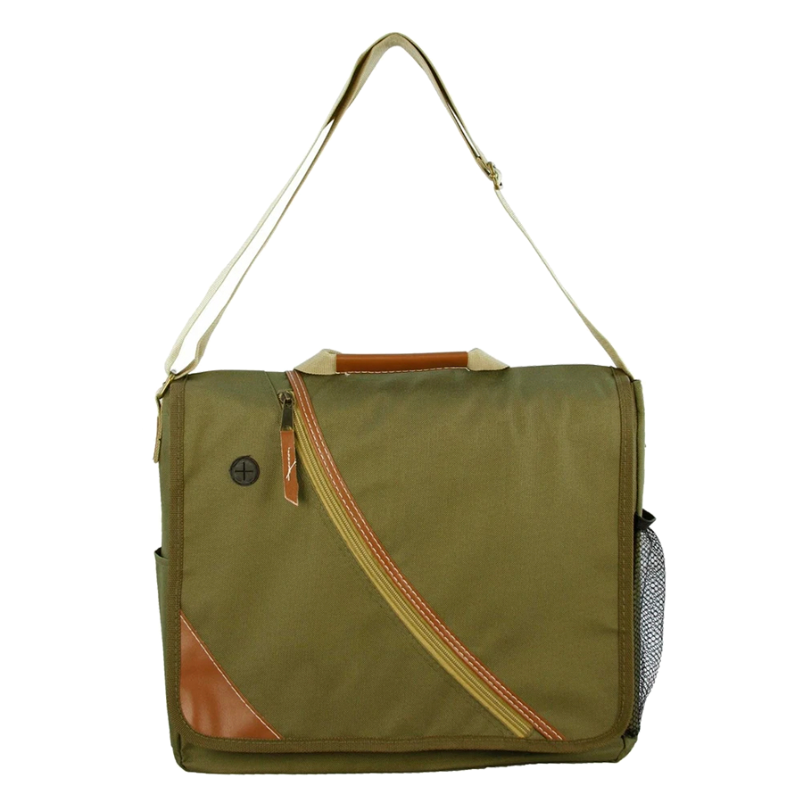 UrbanTrek Deluxe Executive Crossbody Bag with Audio Port 15