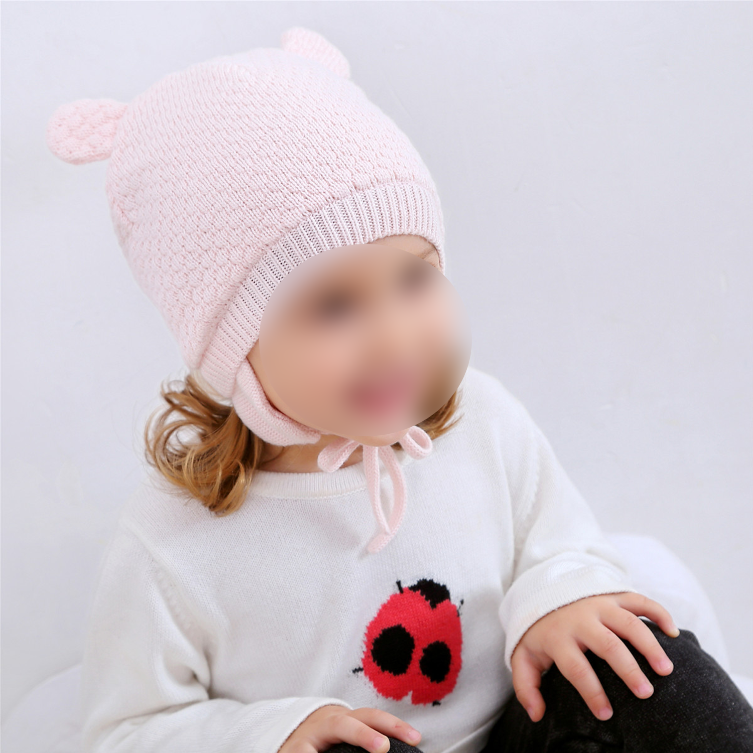 Toddler Winter Knit Beanie Hat 6