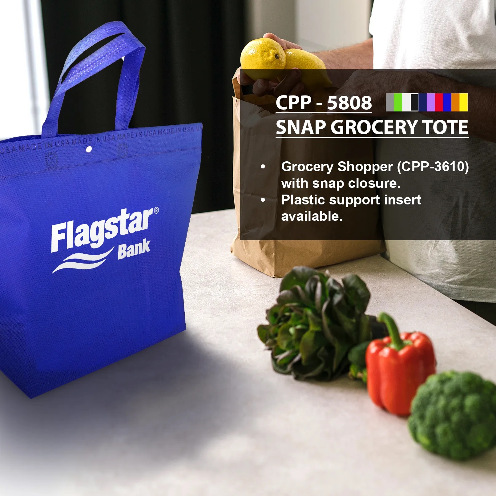 Snap Grocery Tote 10
