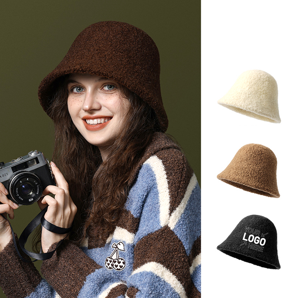 Winter fisherman hat women's windproof warm cashmere hat 2