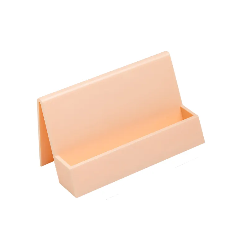 Desktop Business Card Storage Plastic Box 2