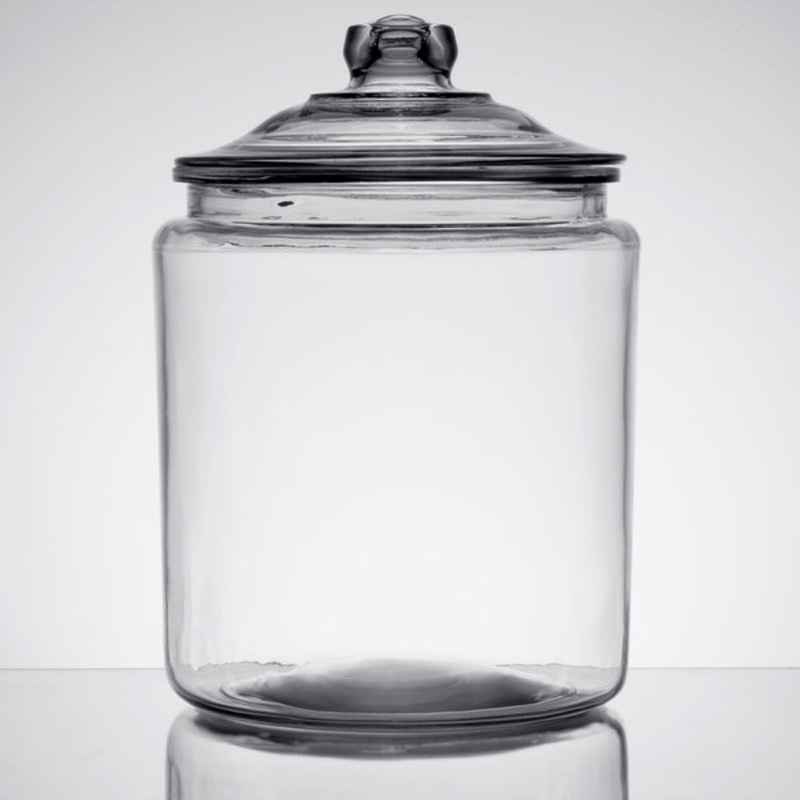 Anchor Hocking 69372AHG17 2 Gallon Glass Jar with Lid 3