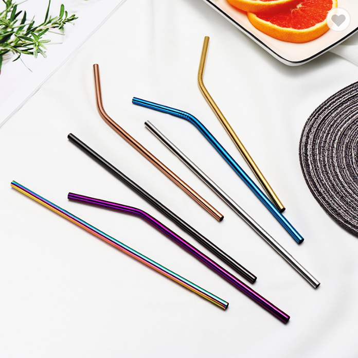 Reusable stainless steel drinking straw 4