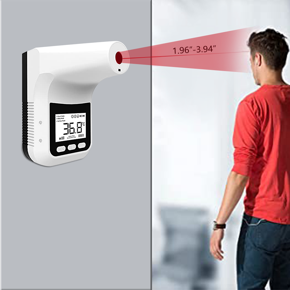 K3 Pro Wall Mounted Touchless Infrared Thermometer