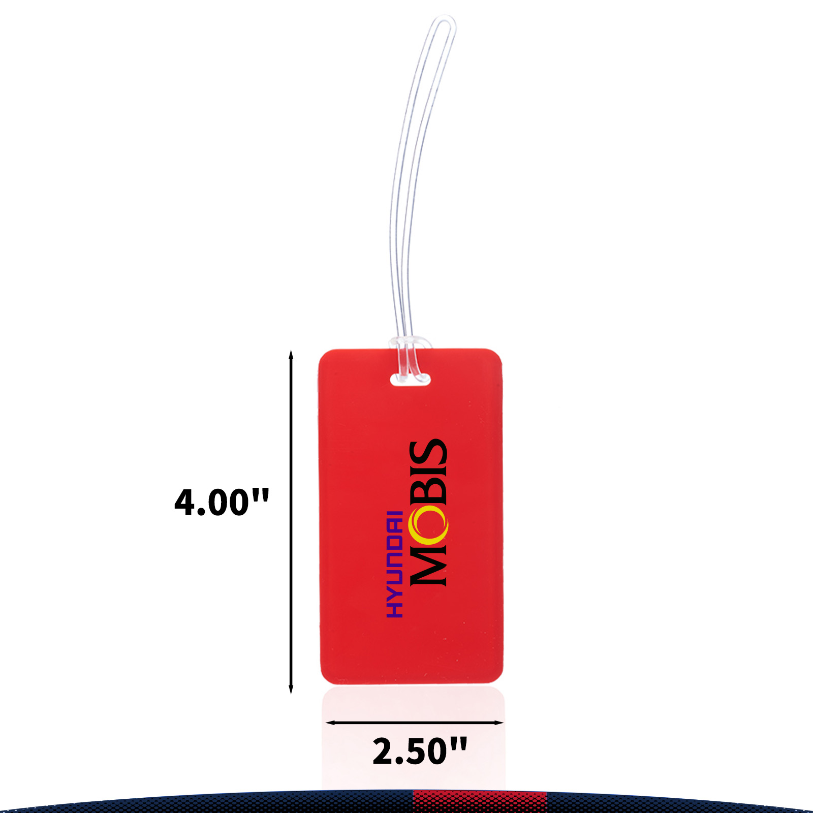 Durable Plastic Slip In Pocket Luggage Tags 2