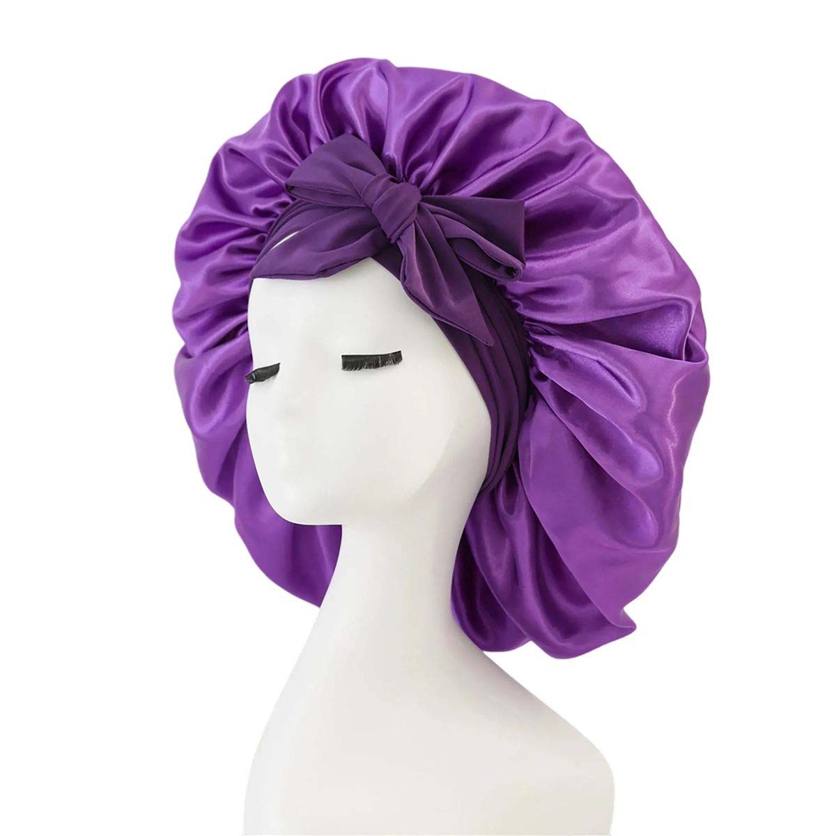 Hair Care Satin Cap for Sleeping Comfort 28