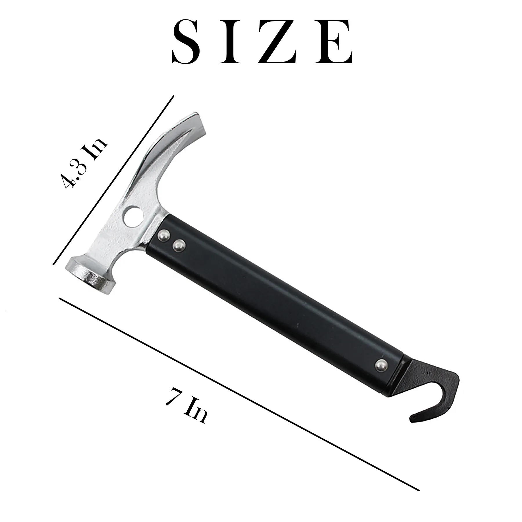 Iron Outdoor Camping Hammer 3