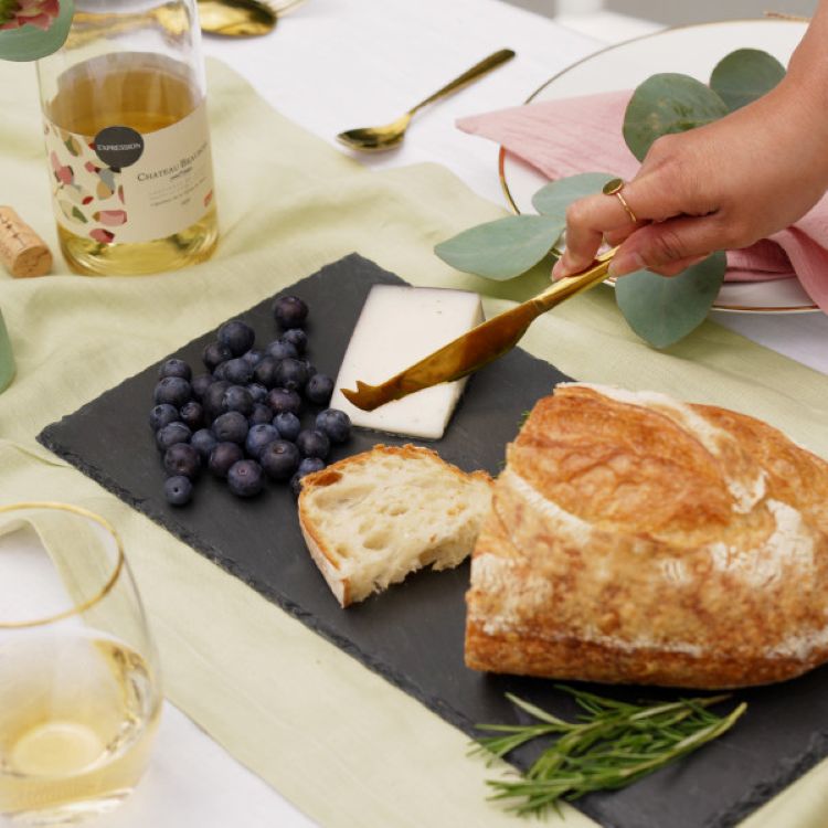 Twine Living® Slate Cheese Board 3