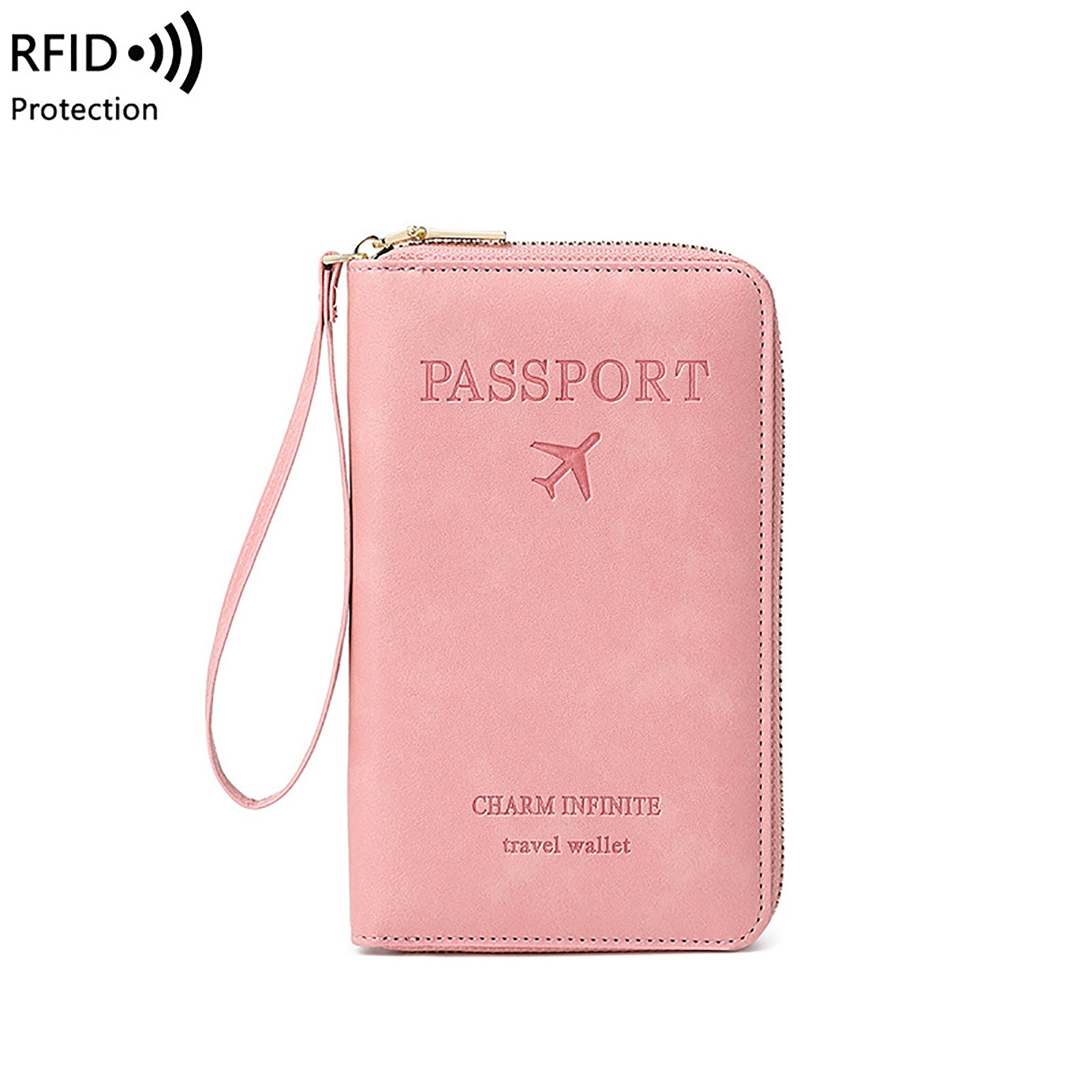 Long Leather Passport Case 3