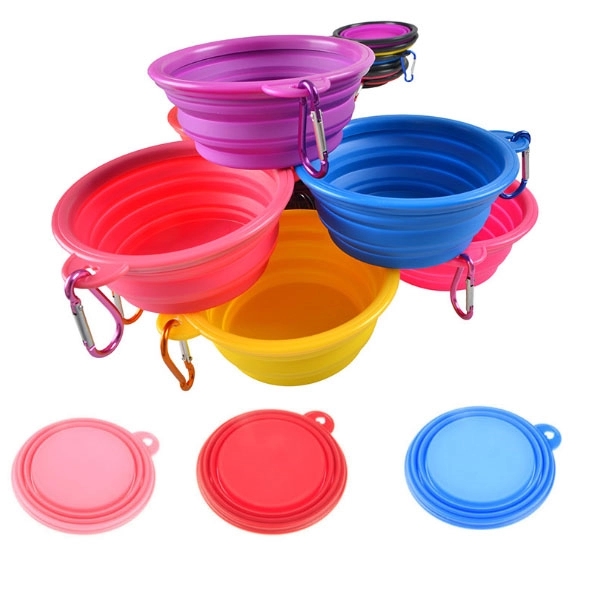 Pet Collapsible Silicone Travel Bowl 6