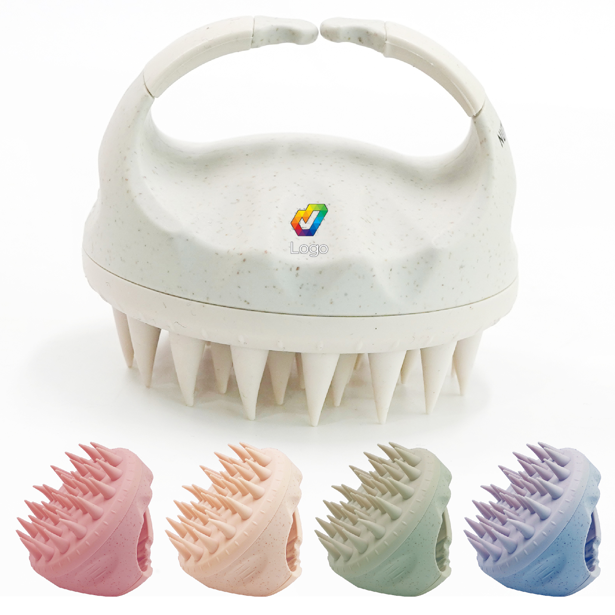 Scalp Massager Brush ?C Silicone Hair Cleaning & Shampoo Tool 1