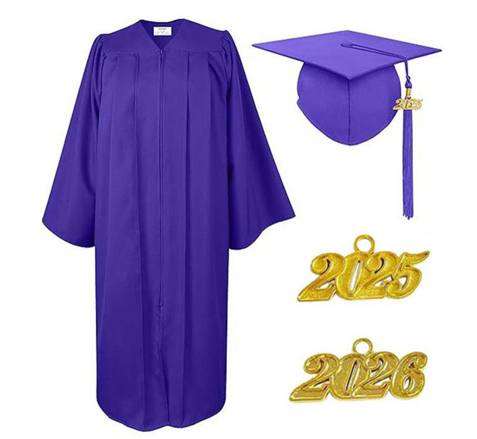 Graduation Gown with Cap and Tassel Set 5