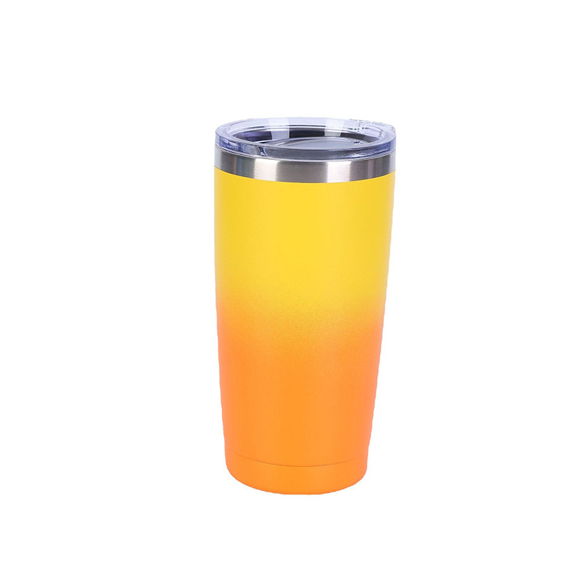 20oz Stainless Steel Car Tumbler Insulated Travel Mug 10