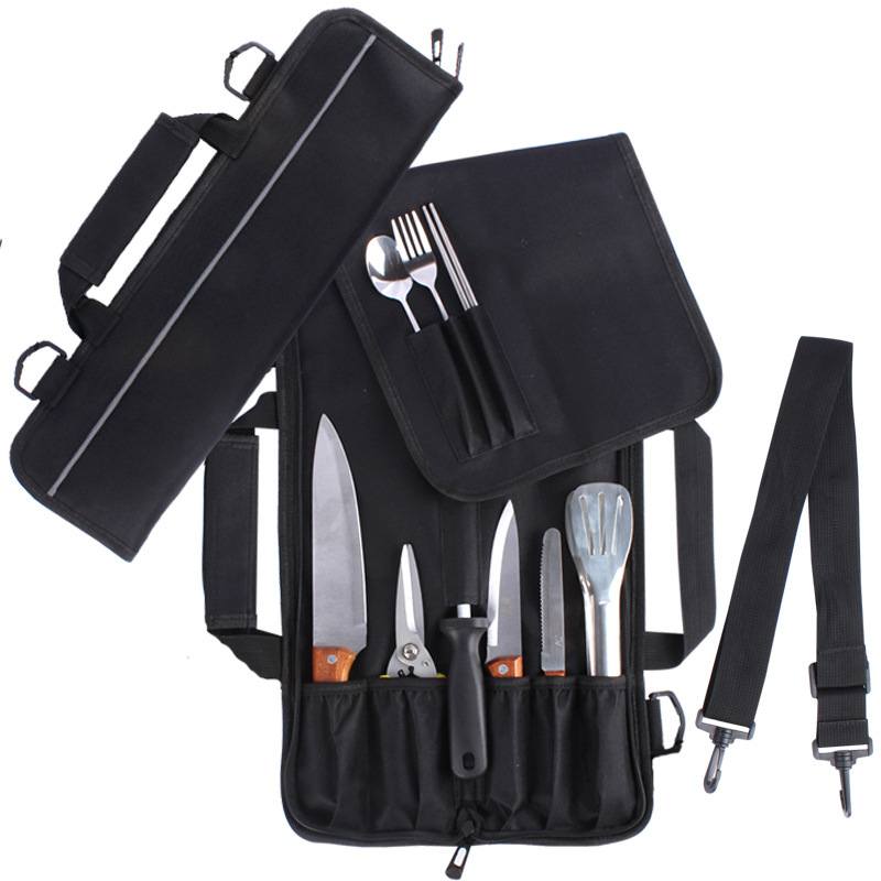 Multifunction Chef Knife Roll Bag 4
