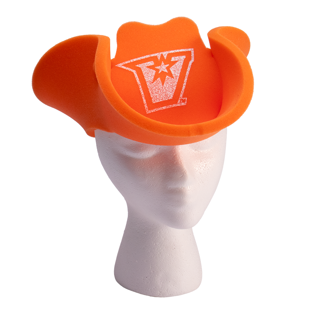 12 1/2" Foam Cowboy Hat Visor 9