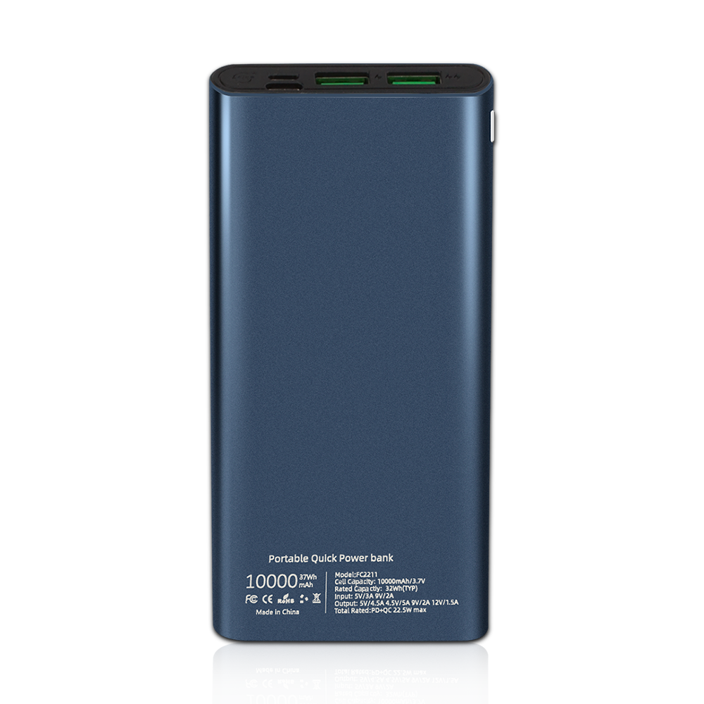 Keswick Sleek Aluminum 10000mAh Power Bank 11