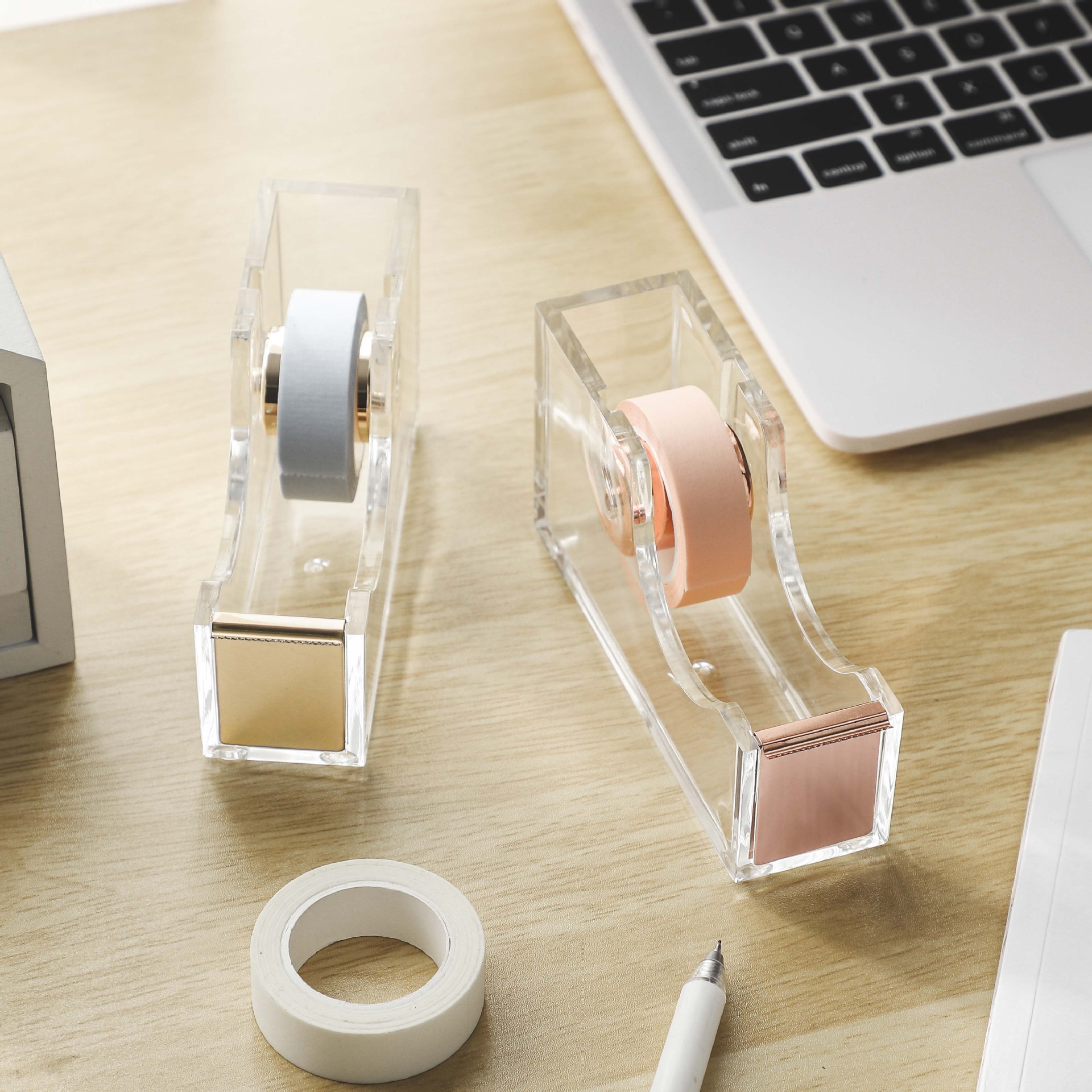 Clear Acrylic Desktop Dispenser Cutter 3