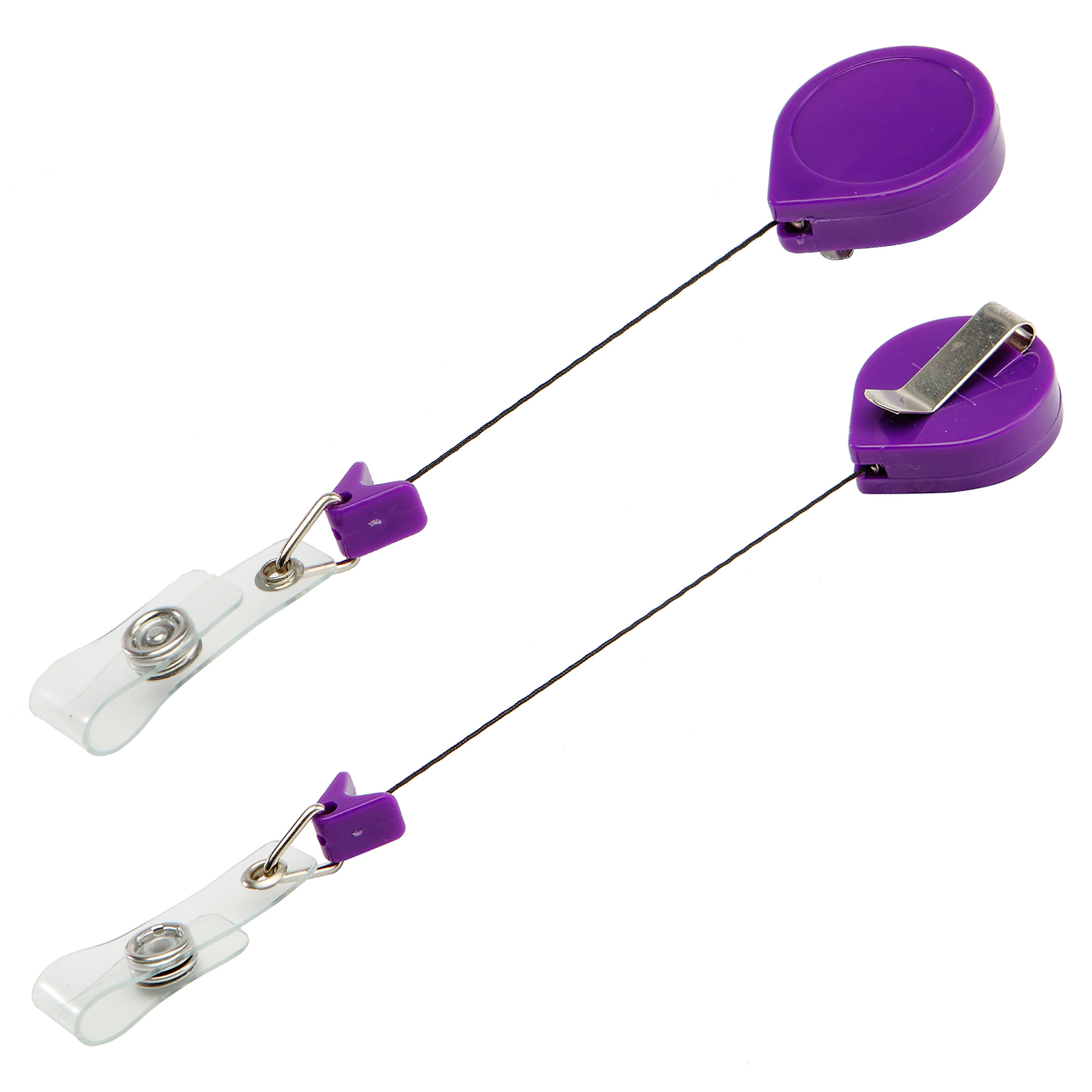 Drop Shaped Retractable Badge Reel 6