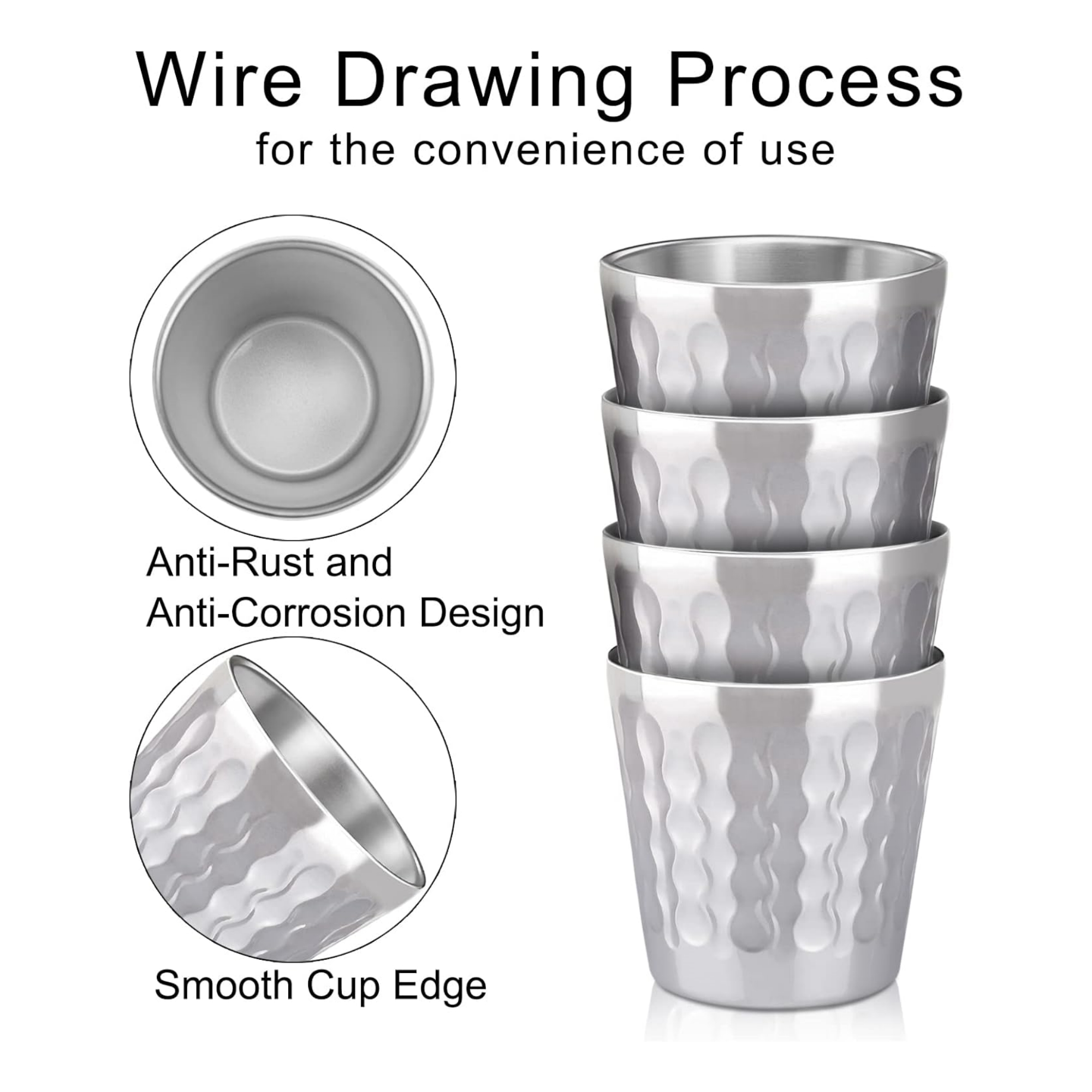 6 oz Stainless Steel Cup 2