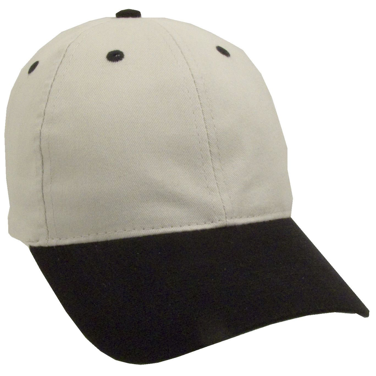 2-Tone Brushed Cotton Twill Cap 18