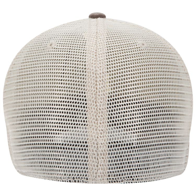 OTTO CAP® OTTO FLEX® Fitted 6 Panel Low Profile Mesh Back Trucker Hat 6