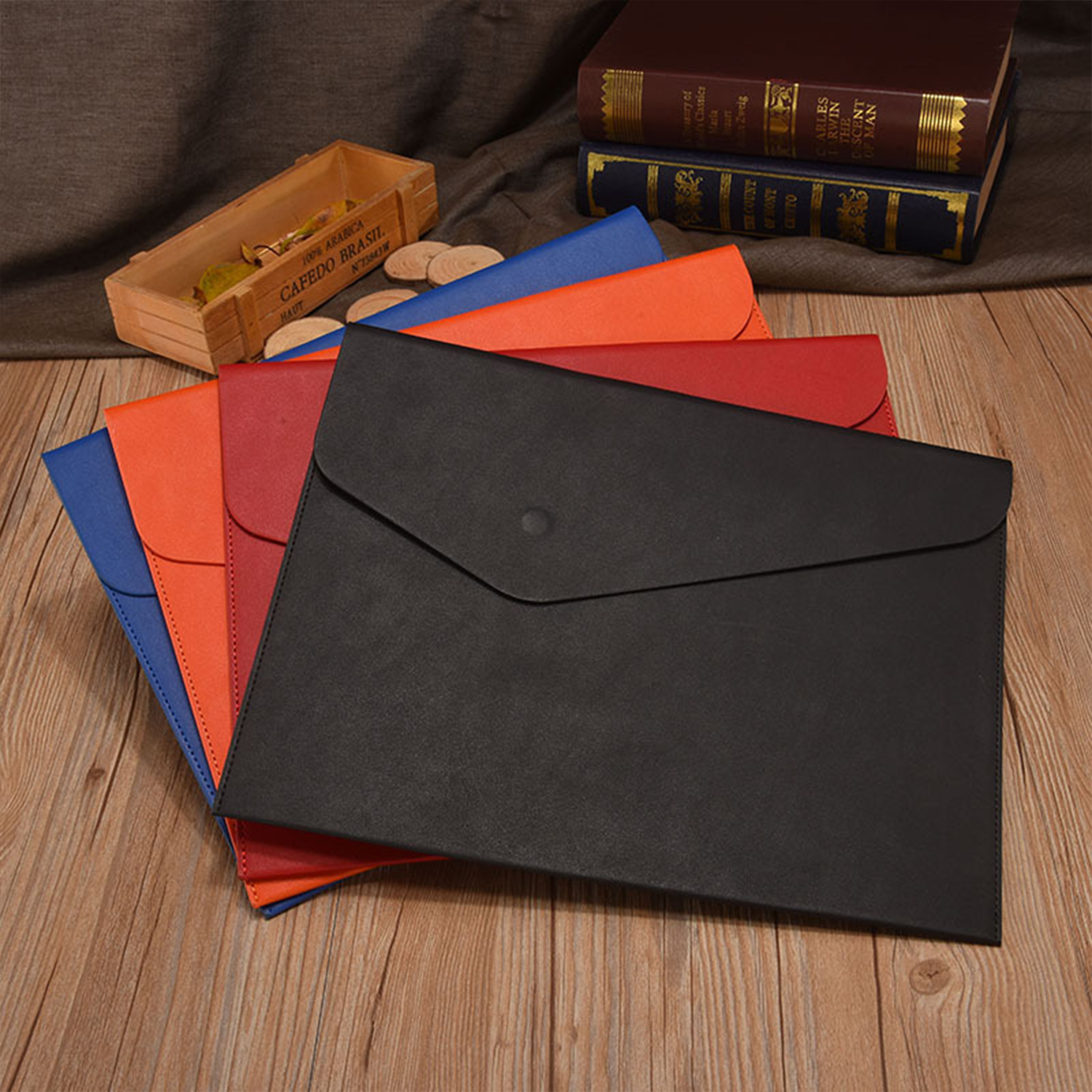 Pu Leather A4 File Folder 8