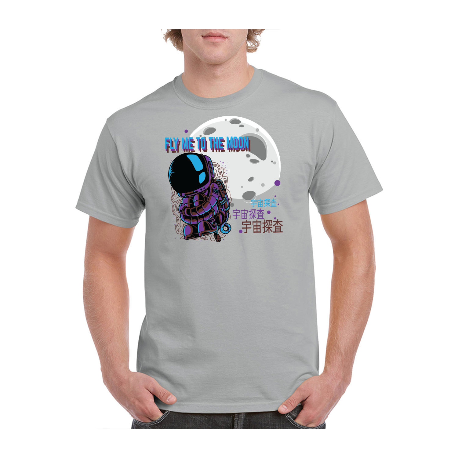 Gildan™ 5.3 oz Cotton Pre-Shrunk T-Shirt (Full Color Imprint) 59