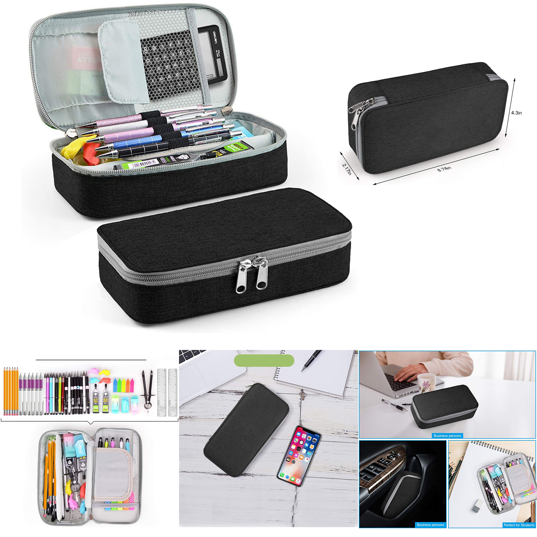 Big Capacity Pencil Case 2