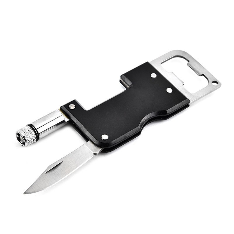 Pocket Tool 3 In 1 Bottle Opener With Flashlight And Knife 3