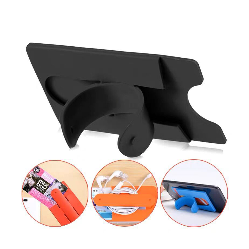 Silicone Card Case Mobile Phone Stand 3