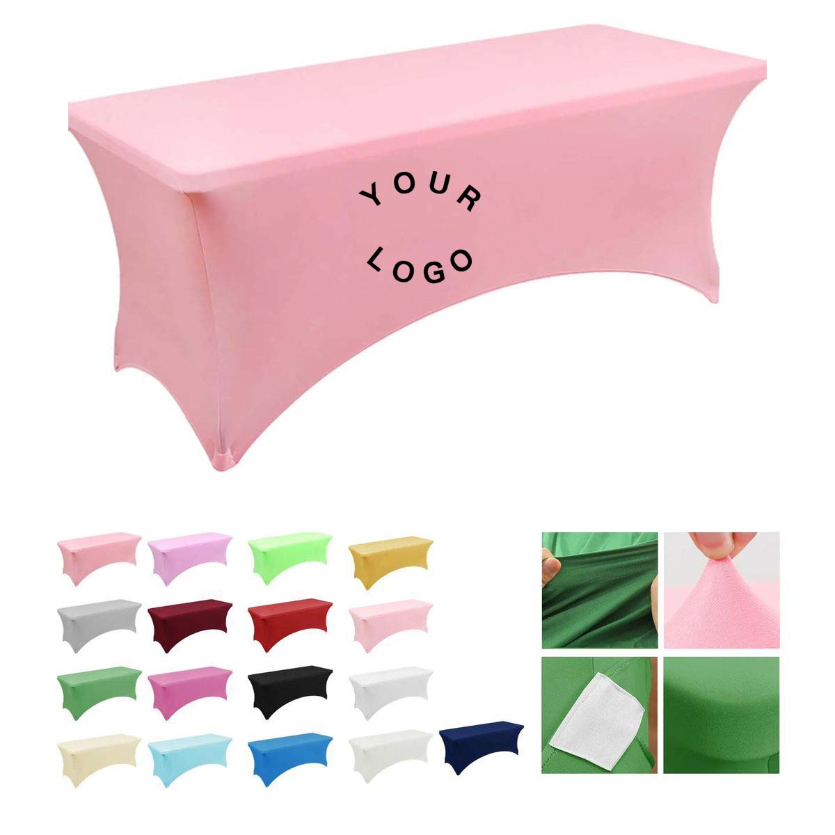 6FT Stretch Polyester Cover for Conferences and Events 10