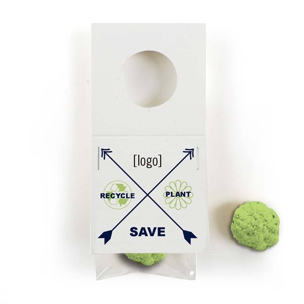 Cardstock Bottle Necker with 1 bomb in cello 1