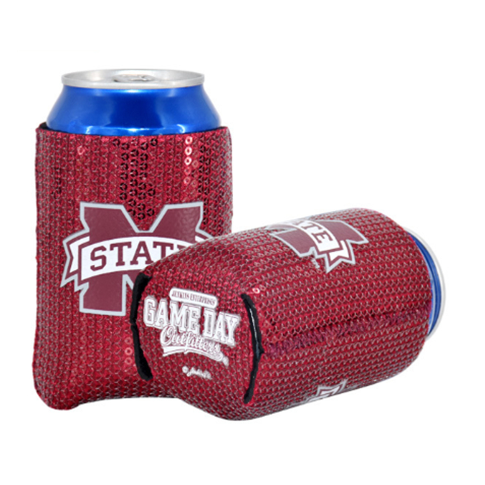 Neoprene Glitter Can Cooler 5