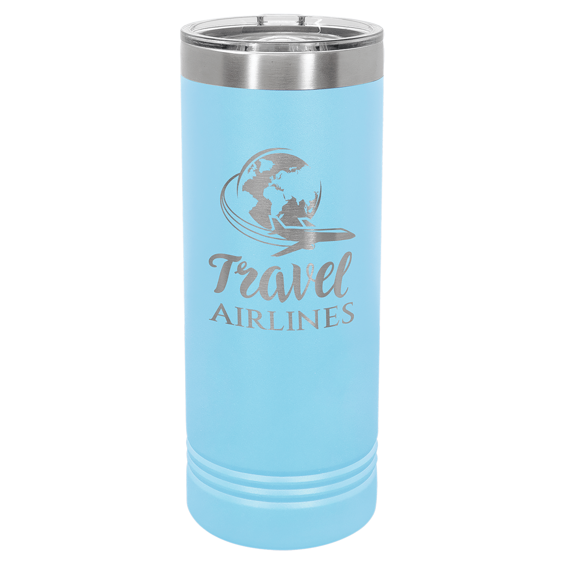 22 Oz. Stainless Steel Skinny Tumbler With Slider Lid 13