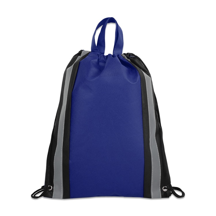Small Reflective Non-Woven Drawstring Bag 16
