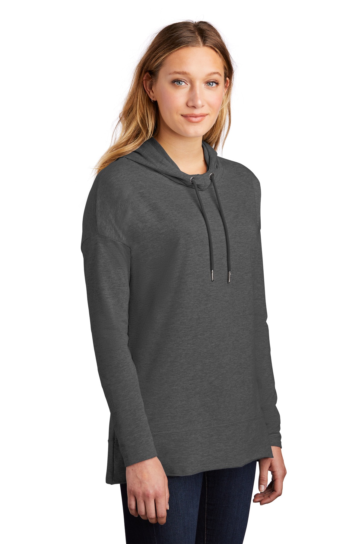 District Women's Featherweight French Terry Hoodie DT671 21