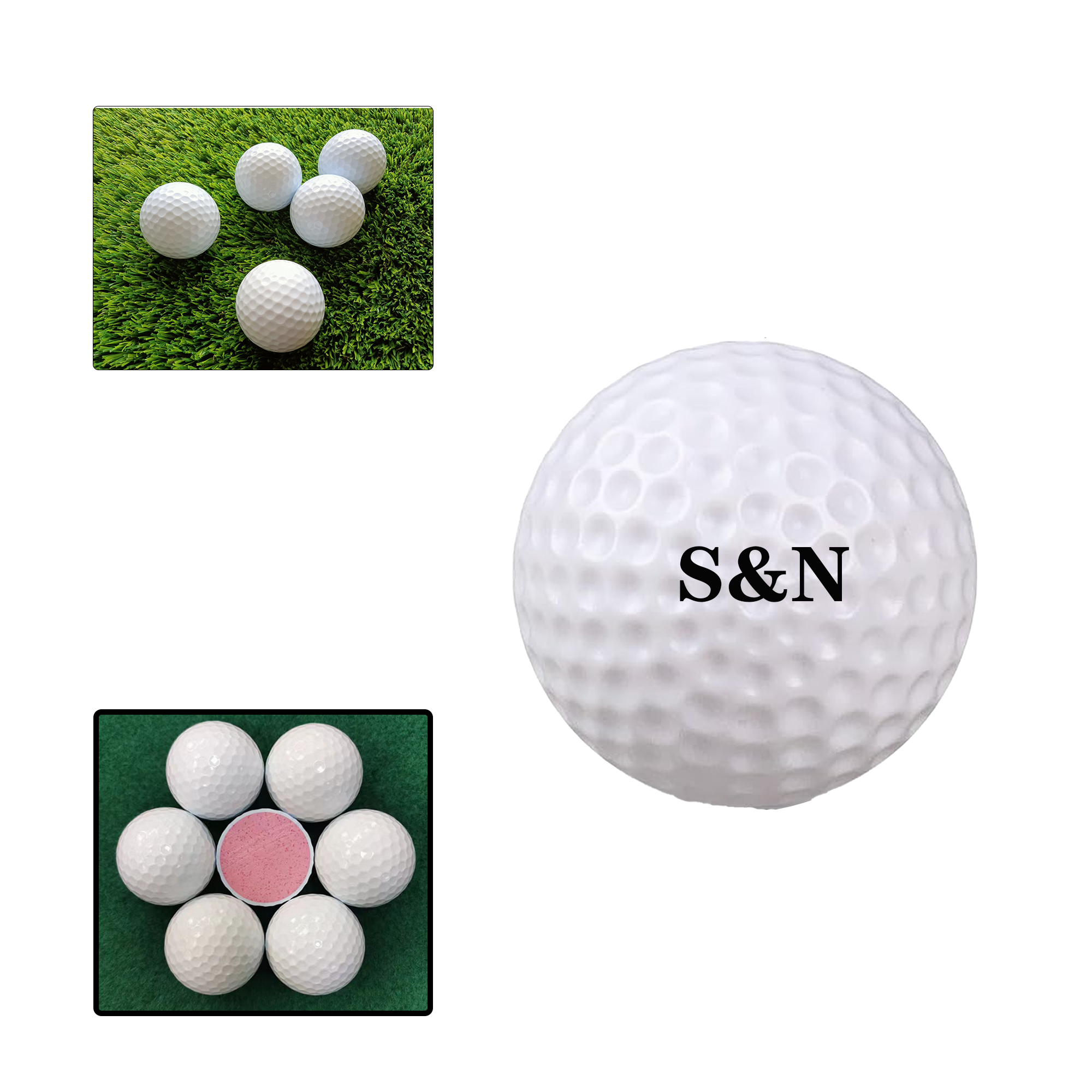 Double Layer Durable Golf Training Ball 1
