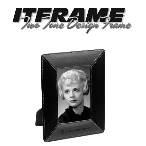 Tan Leatherette Picture Frame 3