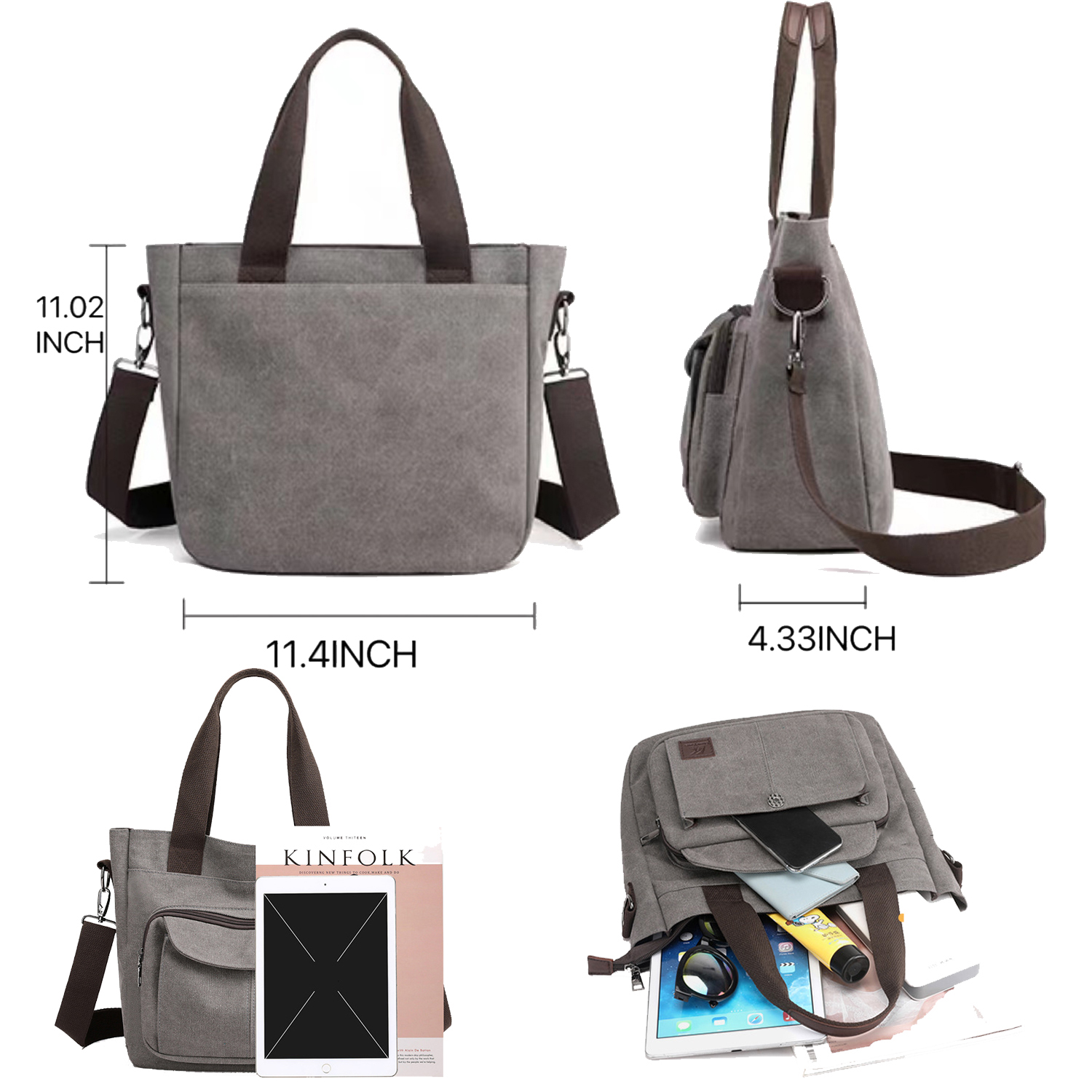 Canvas Crossbody Bag 2