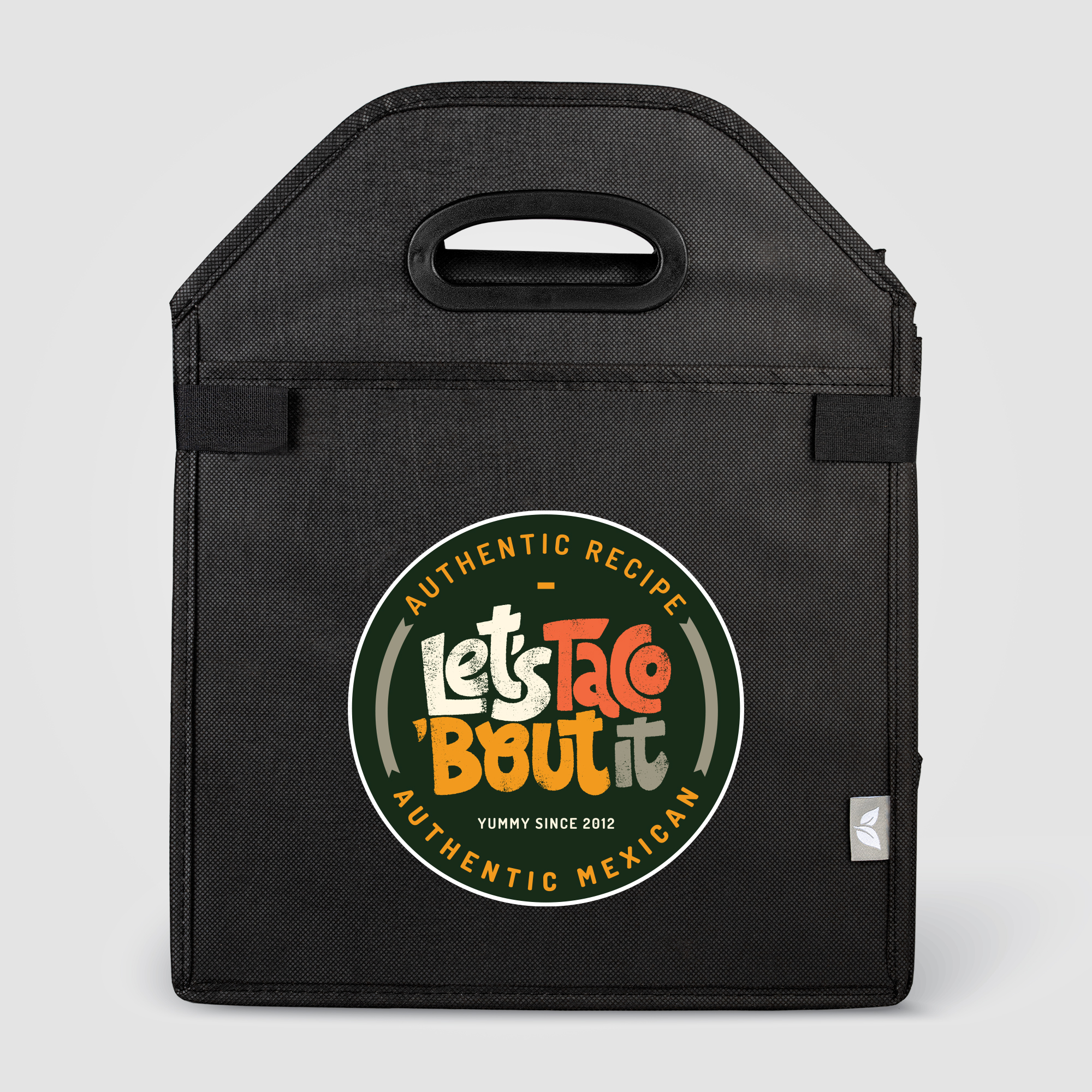 Essen rPET Collapsible Trunk Bag - 10 gal, custom duffel bag with logo imprint 4