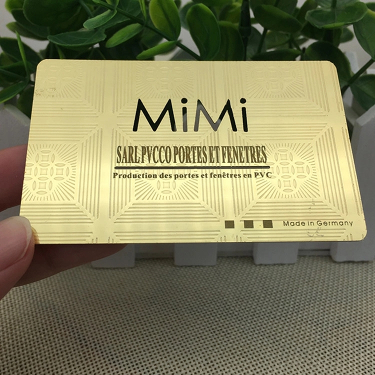Die Cut Metal Card (3.5" x 2") 5